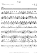 Hope (Hope) N.EX.T (넥스트) Full Drum Transcription / Drum Sheet Music COPYDRUM