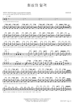 A Decisive Blow (회심의 일격) Amatsuki (아마츠키) Full Drum Transcription / Drum Sheet Music COPYDRUM