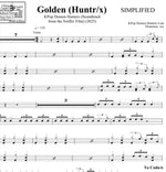 Golden (Huntrix) - KPop Demon Hunters simplified