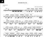 Bombtrack Rage Against the Machine Full Drum Transcription / Drum Sheet Music Drum Sheet MX
