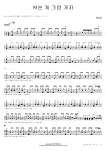 That's Just Life (사는 게 그런 거지) Jang Minho (장민호) Full Drum Transcription / Drum Sheet Music COPYDRUM