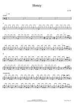 Honey (Honey) Kim Jang Hoon (김장훈) Full Drum Transcription / Drum Sheet Music COPYDRUM