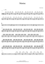 Maniac Conan Gray Full Drum Transcription / Drum Sheet Music COPYDRUM
