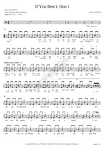 If You Don't, Don't Jimmy Eat World Full Drum Transcription / Drum Sheet Music COPYDRUM