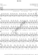 Champion (챔피언) PSY (싸이) Full Drum Transcription / Drum Sheet Music COPYDRUM