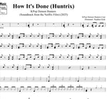 How It's Done (Huntrix) - KPop Demon Hunters Cast