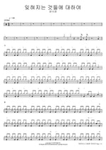 About Things That Are Forgotten (잊혀지는 것들에 대하여) Sung Si Kyung (성시경) Full Drum Transcription / Drum Sheet Music COPYDRUM