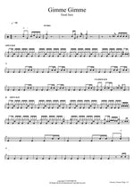 Gimme Gimme Dead Sara Full Drum Transcription / Drum Sheet Music COPYDRUM