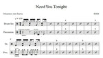 Need You Tonight INXS Full Drum Transcription / Drum Sheet Music Franki Bio