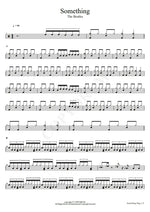 Something The Beatles Full Drum Transcription / Drum Sheet Music COPYDRUM