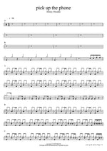 pick up the phone Henry Moodie Full Drum Transcription / Drum Sheet Music COPYDRUM