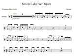 Smells Like Teen Spirit Nirvana Full Drum Transcription / Drum Sheet Music Franki Bio