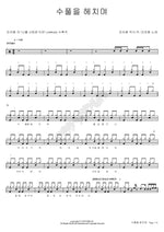 Through the Bush (수풀을 헤치며) Chi Hwan Ahn (안치환) Full Drum Transcription / Drum Sheet Music COPYDRUM