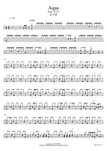 Aqua (feat. Muzi) (Aqua (feat. 뮤지)) Kim Ah Reum (김아름) Full Drum Transcription / Drum Sheet Music COPYDRUM
