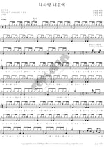 By My Side, My Love (내사랑 내곁에) Kim Hyun Sik (김현식) Full Drum Transcription / Drum Sheet Music COPYDRUM