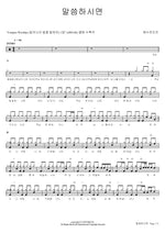 If You Speak (말씀하시면) YWAM (예수전도단) Full Drum Transcription / Drum Sheet Music COPYDRUM