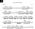 Give Me Novacaine Green Day Full Drum Transcription / Drum Sheet Music Drum Sheet MX
