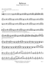 Believer MIRY Full Drum Transcription / Drum Sheet Music COPYDRUM