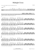 Midnight Circus (Midnight Circus) Sunny Hill (써니힐) Full Drum Transcription / Drum Sheet Music COPYDRUM