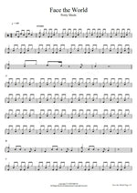 Face the World Pretty Maids Full Drum Transcription / Drum Sheet Music COPYDRUM