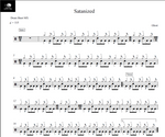 Satanized Ghost Full Drum Transcription / Drum Sheet Music Drum Sheet MX
