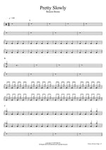 Pretty Slowly Benson Boone Full Drum Transcription / Drum Sheet Music COPYDRUM