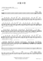 Seoul Person (서울사람) Hong Jin Young (홍진영) Full Drum Transcription / Drum Sheet Music COPYDRUM