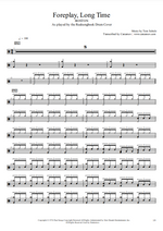Foreplay/Long Time Boston Full Drum Transcription / Drum Sheet Music Realsongbook
