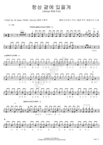 I'll Always Be by Your Side (항상 곁에 있을게) TVXQ! (동방신기) Full Drum Transcription / Drum Sheet Music COPYDRUM