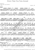 Every Time You Turn Around Chris Daughtry Full Drum Transcription / Drum Sheet Music COPYDRUM