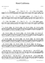 Hotel California (Hotel California) Kim Bo Kyung (김보경) Full Drum Transcription / Drum Sheet Music COPYDRUM