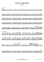 ZITTI E BUONI Maneskin Full Drum Transcription / Drum Sheet Music COPYDRUM