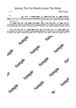 Johnny the Fox Meets Jimmy the Weed Thin Lizzy Full Drum Transcription / Drum Sheet Music KiwiDrums