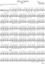 boney m Rivers of babylon Full Drum Transcription / Drum Sheet Music COPYDRUM