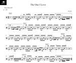 The One I Love R.E.M. Full Drum Transcription / Drum Sheet Music Drum Sheet MX