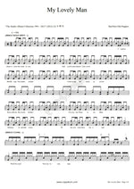 My Lovely Man Red Hot Chili Peppers Full Drum Transcription / Drum Sheet Music COPYDRUM