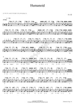 Humannoid Hanatan (하나땅) Full Drum Transcription / Drum Sheet Music COPYDRUM