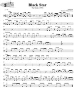 Black Star Radiohead Full Drum Transcription / Drum Sheet Music DrumSetSheetMusic.com