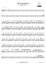 Next Summer Damiano David Full Drum Transcription / Drum Sheet Music COPYDRUM
