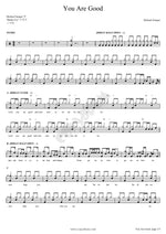 You are good Michael Gungor Full Drum Transcription / Drum Sheet Music COPYDRUM
