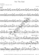 not the end ok punk Full Drum Transcription / Drum Sheet Music COPYDRUM