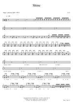 Shine (Shine) Sugar (슈가) Full Drum Transcription / Drum Sheet Music COPYDRUM