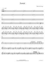Lover (Lover) N.Flying (엔플라잉) Full Drum Transcription / Drum Sheet Music COPYDRUM