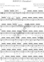 Paradise (파라다이스) INFINITE (인피니트) Full Drum Transcription / Drum Sheet Music COPYDRUM