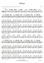 Always Keshi Full Drum Transcription / Drum Sheet Music COPYDRUM