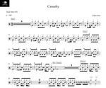 Casualty Linkin Park Full Drum Transcription / Drum Sheet Music Drum Sheet MX