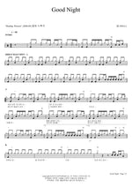 Good Night (Good Night) NELL (넬) Full Drum Transcription / Drum Sheet Music COPYDRUM