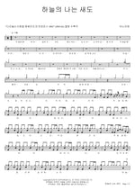 Even the Birds of the Sky (하늘의 나는 새도) ANOINTING (어노인팅) Full Drum Transcription / Drum Sheet Music COPYDRUM