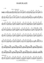 HARUKAZE Scandal Full Drum Transcription / Drum Sheet Music COPYDRUM