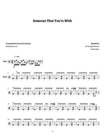Someone That You're With Nickelback Full Drum Transcription / Drum Sheet Music Jaslow Drum Sheets